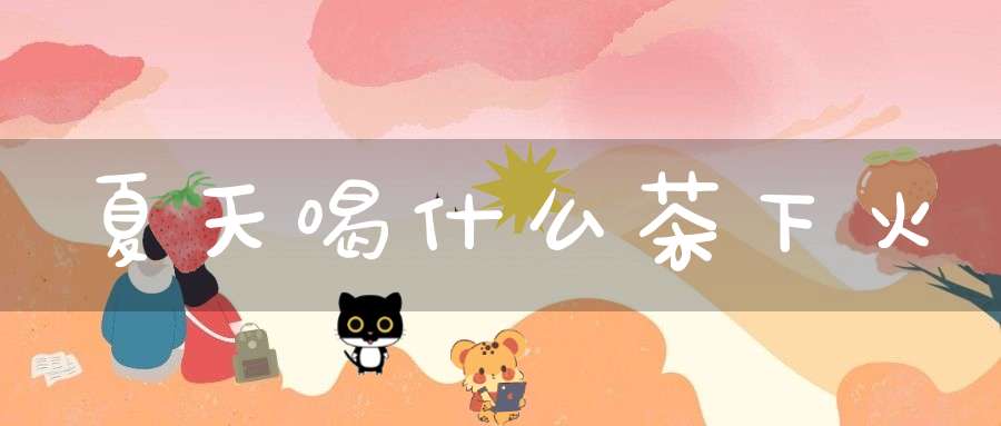夏天喝什么茶下火