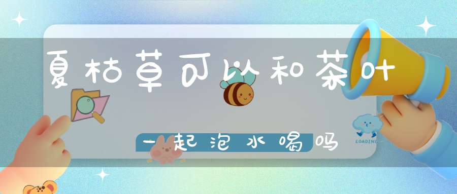 夏枯草可以和茶叶一起泡水喝吗？