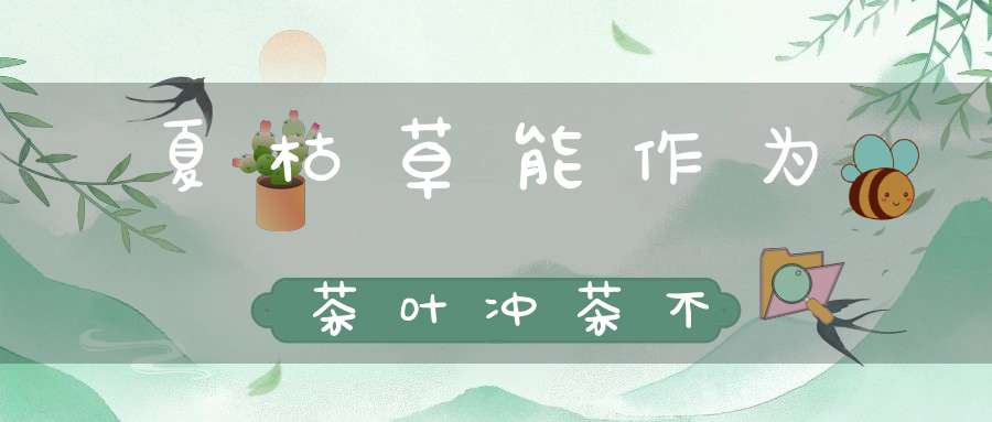 夏枯草能作为茶叶冲茶不？