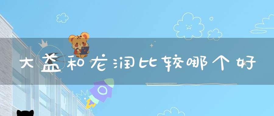 大益和龙润比较哪个好