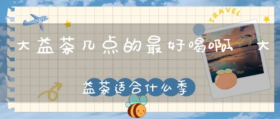 大益茶几点的最好喝啊,大益茶适合什么季节喝