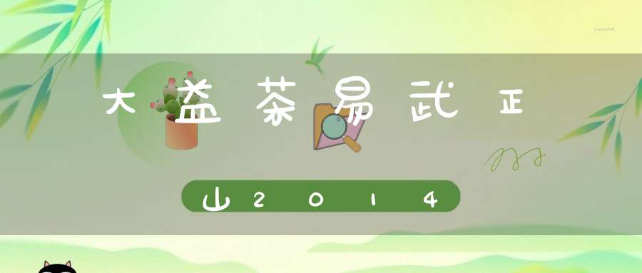 大益茶易武正山2014