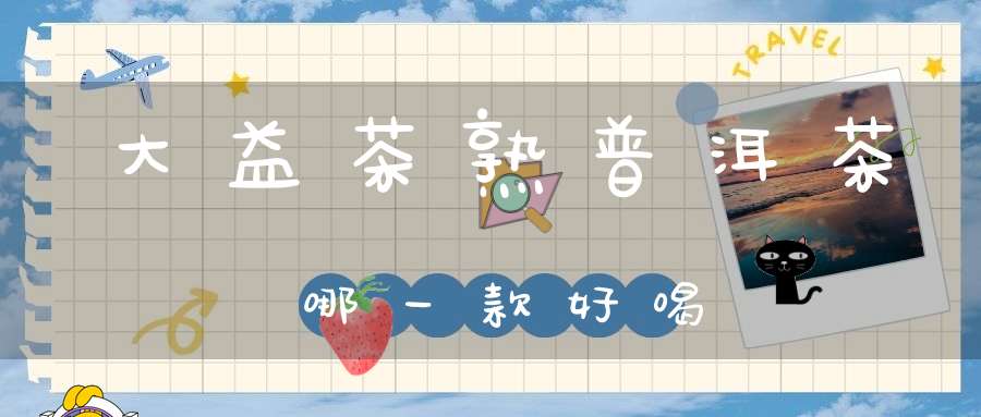 大益茶熟普洱茶哪一款好喝