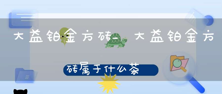 大益铂金方砖_大益铂金方砖属于什么茶