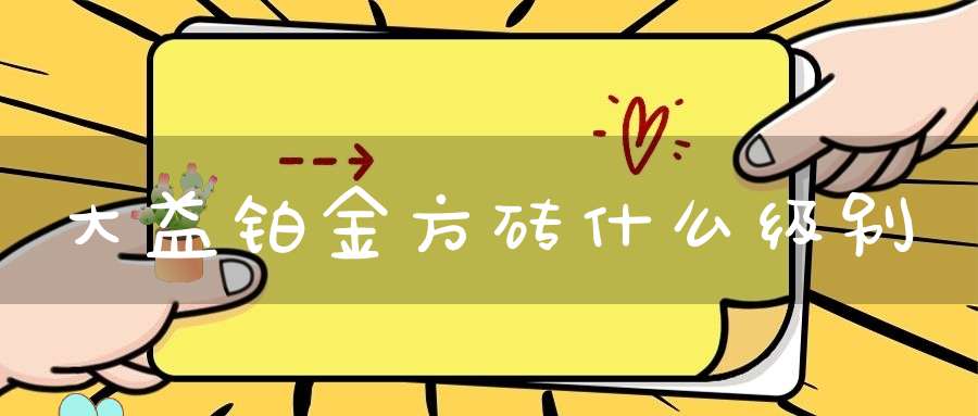 大益铂金方砖什么级别