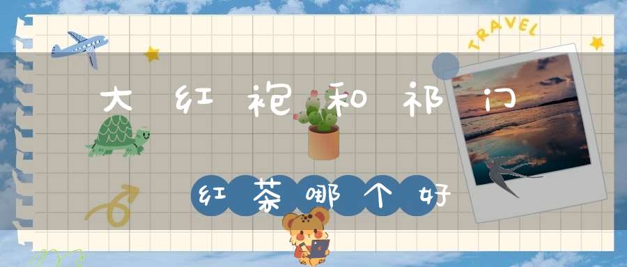 大红袍和祁门红茶哪个好