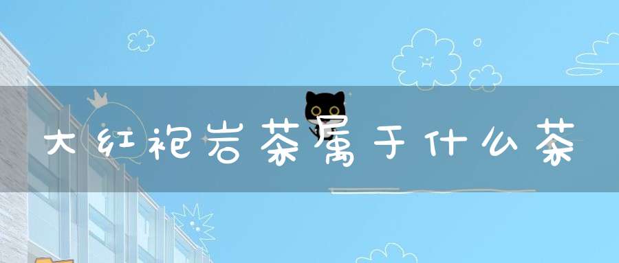大红袍岩茶属于什么茶