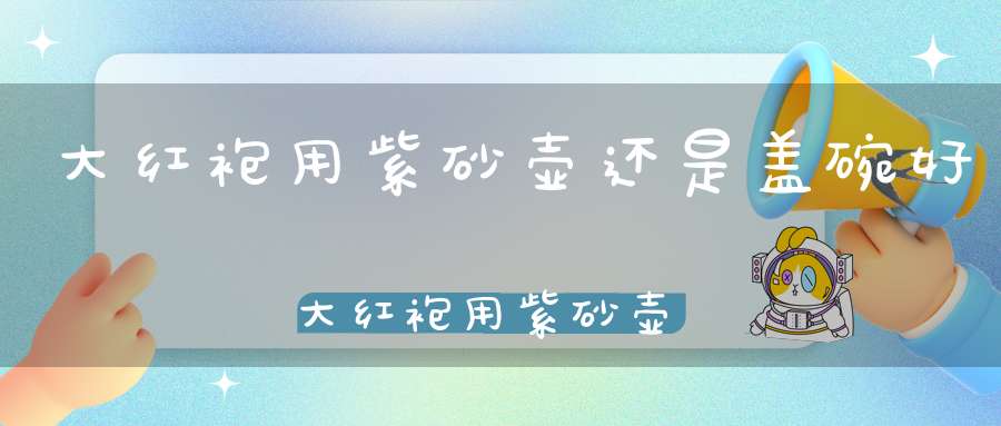 大红袍用紫砂壶还是盖碗好大红袍用紫砂壶泡还是盖碗泡