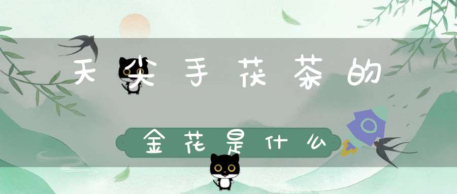 天尖手茯茶的金花是什么
