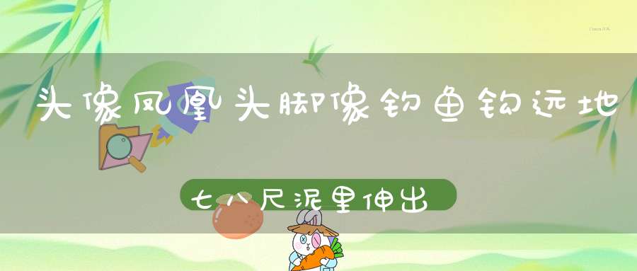 头像凤凰头，脚像钓鱼钩，远地七八尺，泥里伸出头。 （猜一动物）