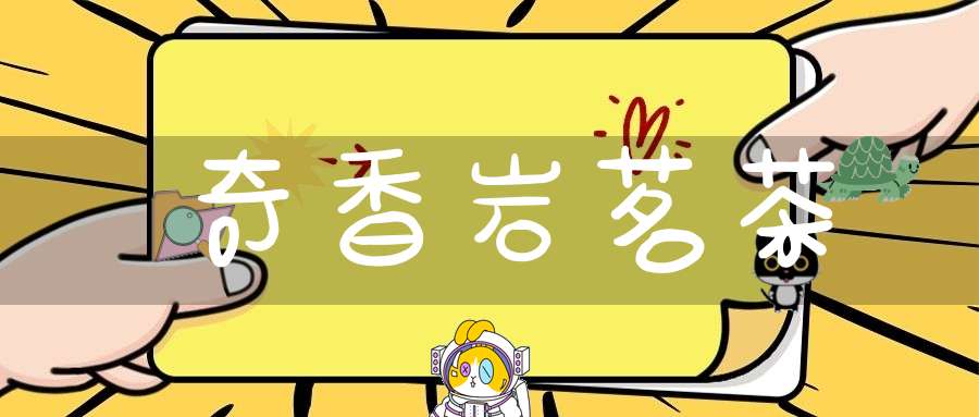 奇香岩茗茶