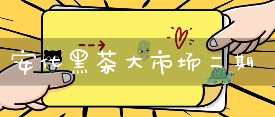 安化黑茶大市场二期