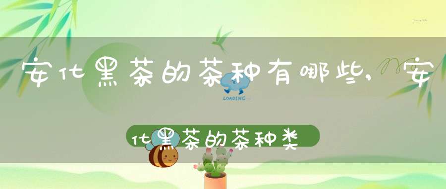 安化黑茶的茶种有哪些,安化黑茶的茶种类有哪些
