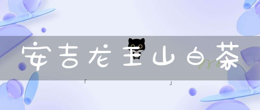 安吉龙王山白茶