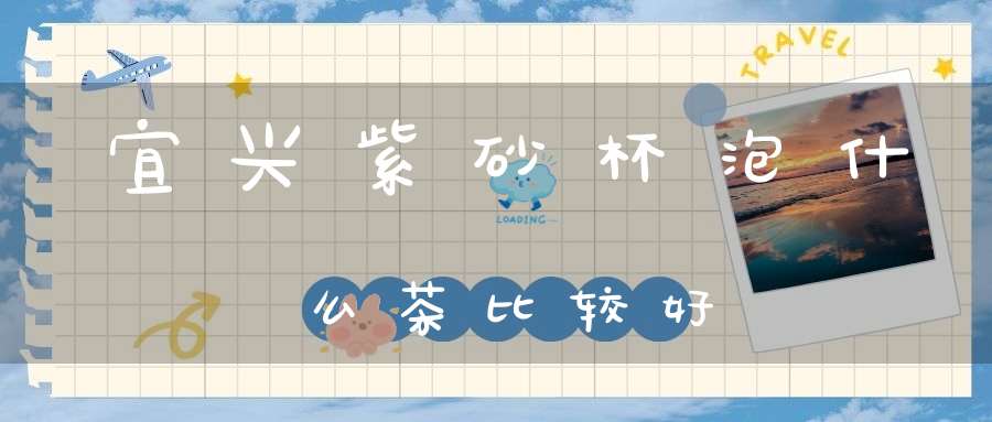 宜兴紫砂杯泡什么茶比较好