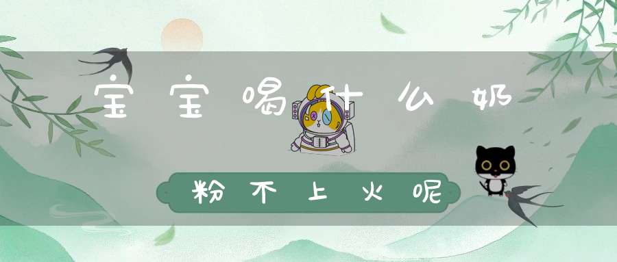 宝宝喝什么奶粉不上火呢