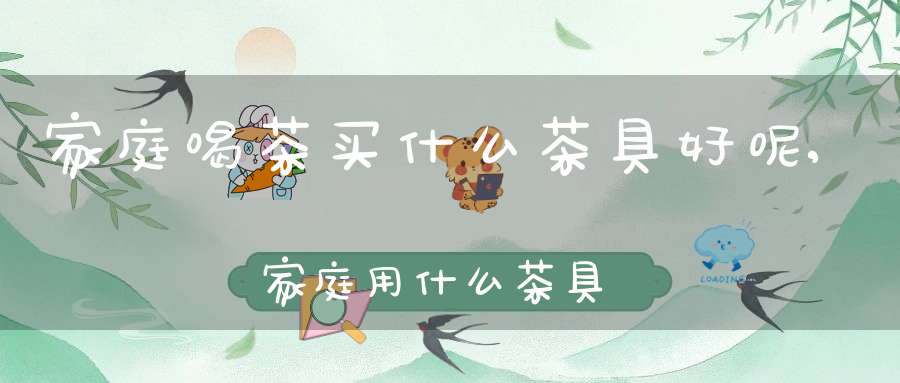 家庭喝茶买什么茶具好呢,家庭用什么茶具好