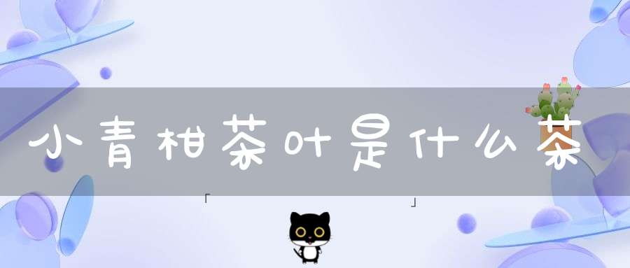 小青柑茶叶是什么茶
