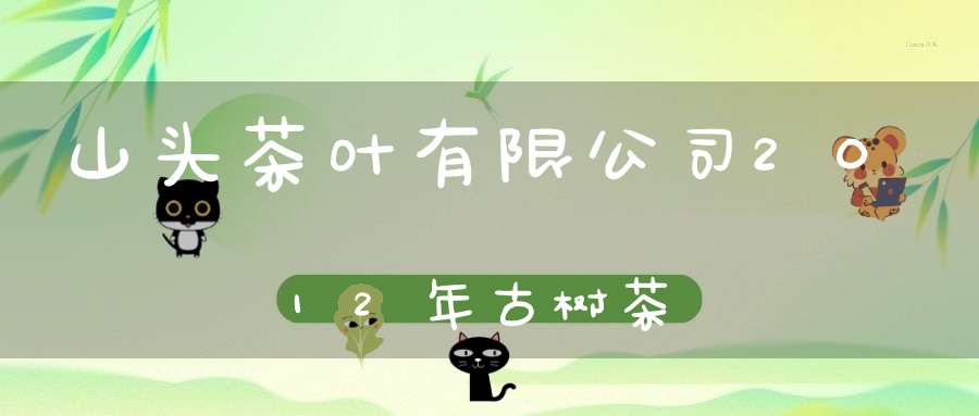 山头茶叶有限公司2012年古树茶