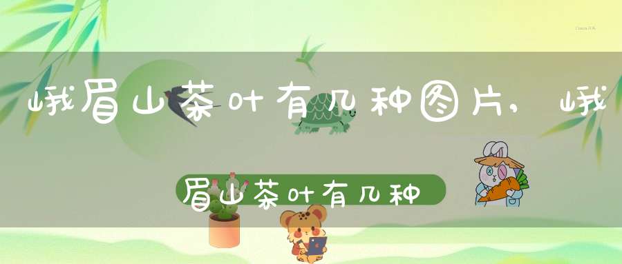 峨眉山茶叶有几种图片,峨眉山茶叶有几种品种