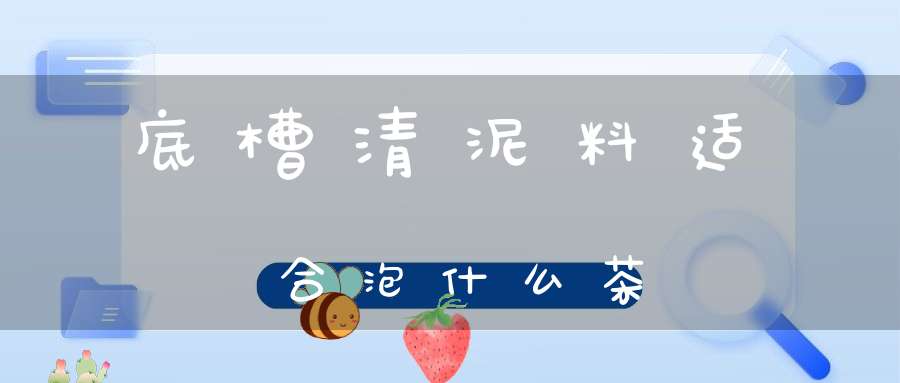 底槽清泥料适合泡什么茶