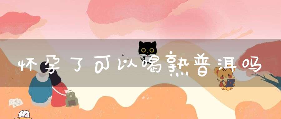 怀孕了可以喝熟普洱吗