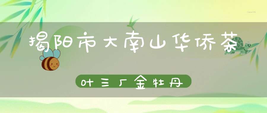 揭阳市大南山华侨茶叶三厂金牡丹