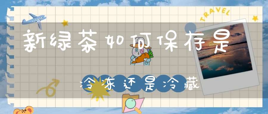 新绿茶如何保存是冷冻还是冷藏