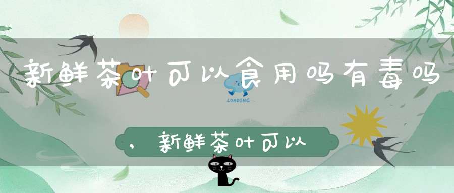 新鲜茶叶可以食用吗有毒吗,新鲜茶叶可以食用吗为什么