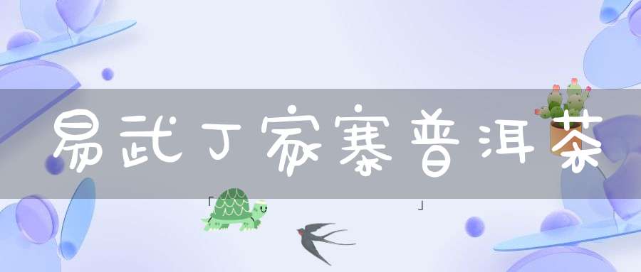 易武丁家寨普洱茶