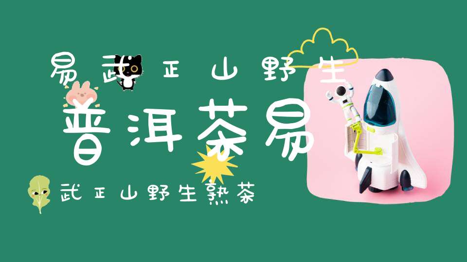 易武正山野生普洱茶易武正山野生熟茶