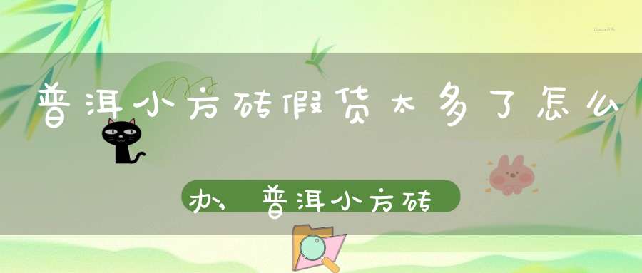 普洱小方砖假货太多了怎么办,普洱小方砖100公分