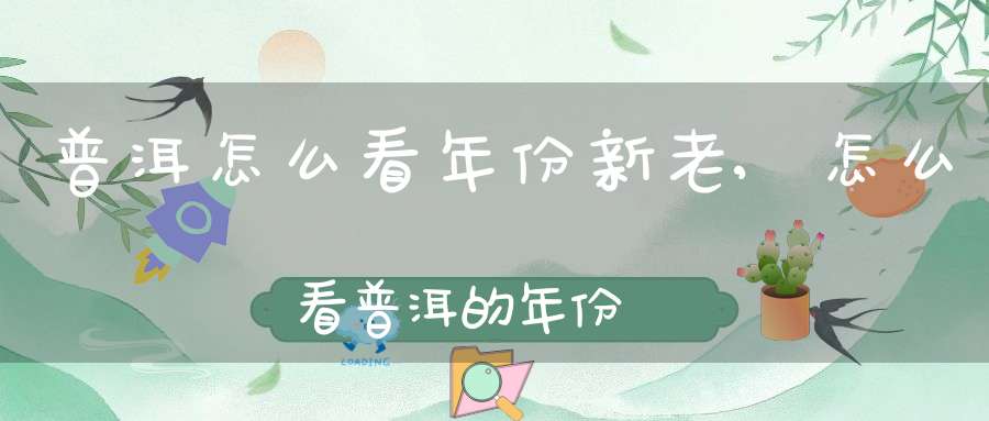 普洱怎么看年份新老,怎么看普洱的年份