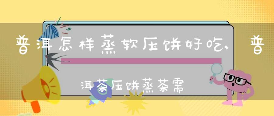 普洱怎样蒸软压饼好吃,普洱茶压饼蒸茶需多久