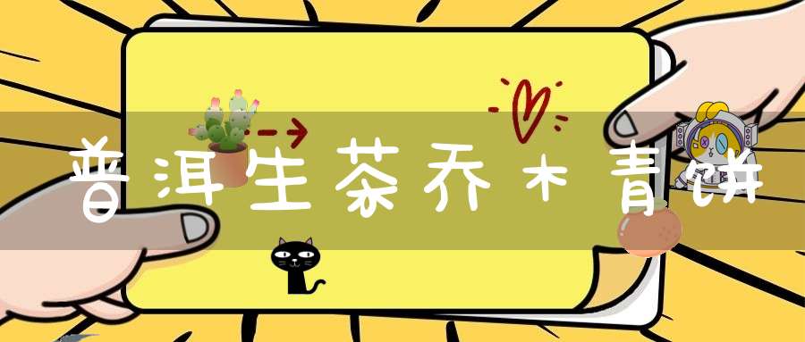 普洱生茶乔木青饼