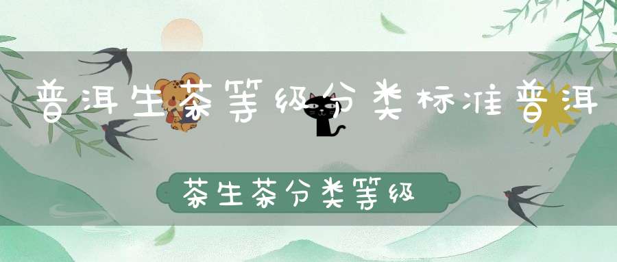 普洱生茶等级分类标准普洱茶生茶分类等级划分