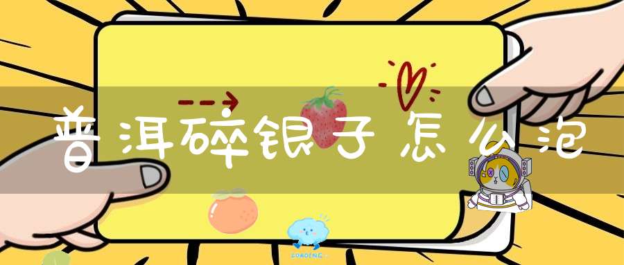 普洱碎银子怎么泡