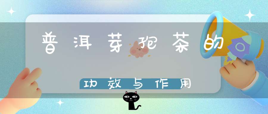 普洱芽孢茶的功效与作用