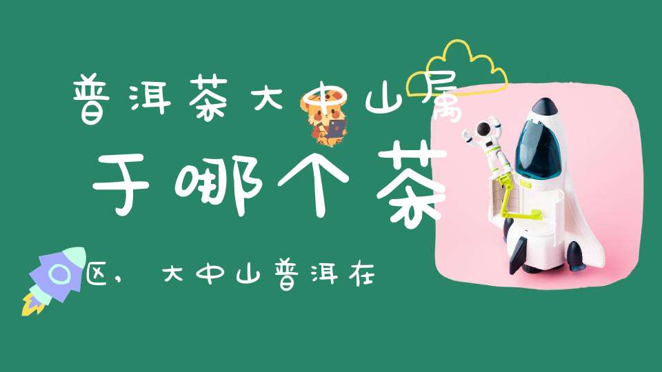 普洱茶大中山属于哪个茶区,大中山普洱在哪