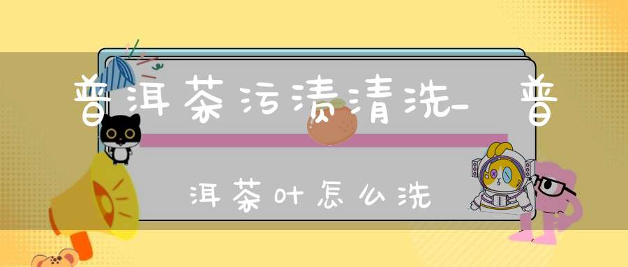 普洱茶污渍清洗_普洱茶叶怎么洗