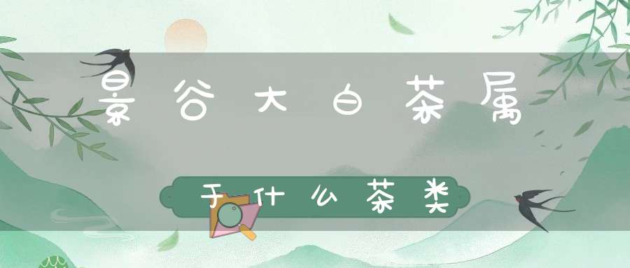 景谷大白茶属于什么茶类
