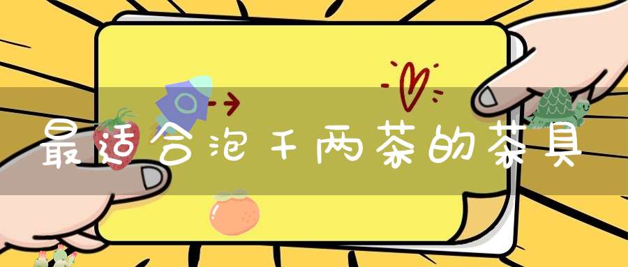 最适合泡千两茶的茶具
