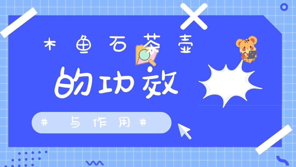 木鱼石茶壶的功效与作用