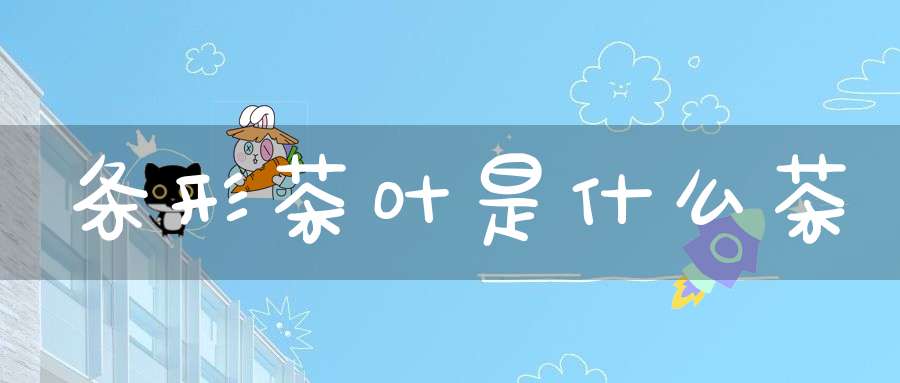 条形茶叶是什么茶