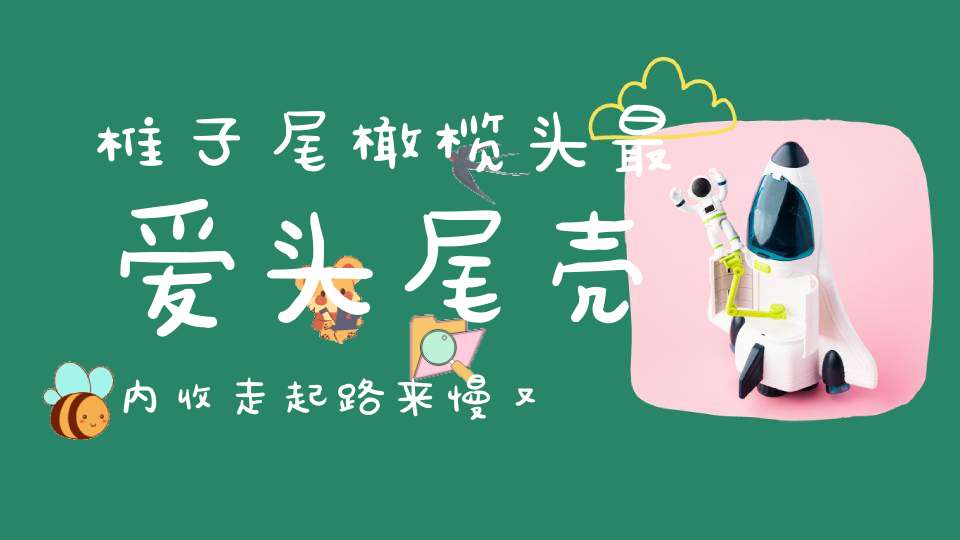 椎子尾，橄榄头，最爱头尾壳内收，走起路来慢又慢，有谁比他更长