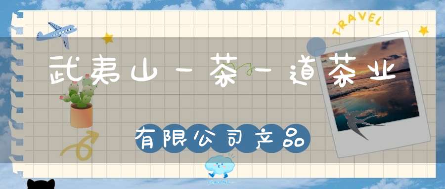 武夷山一茶一道茶业有限公司产品