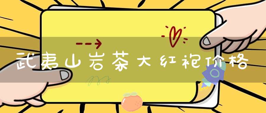 武夷山岩茶大红袍价格