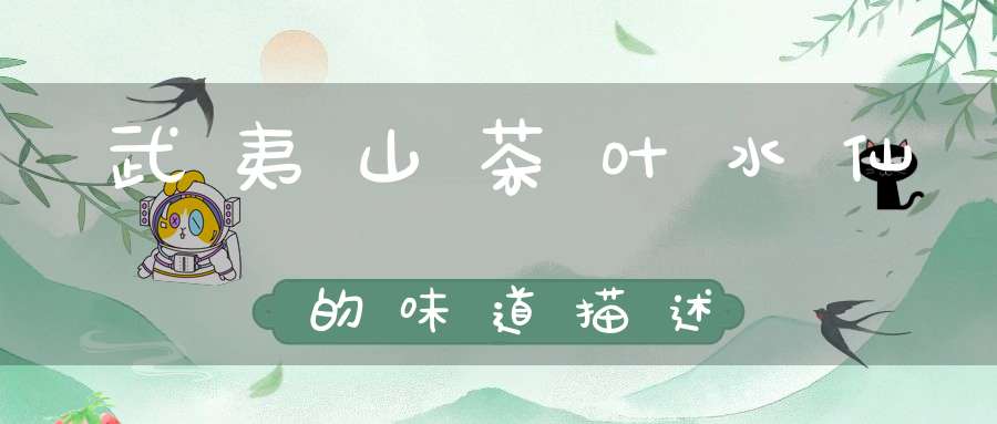 武夷山茶叶水仙的味道描述