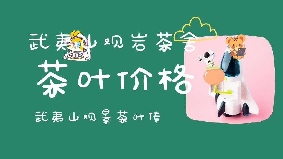 武夷山观岩茶舍茶叶价格武夷山观景茶叶传播有限公司