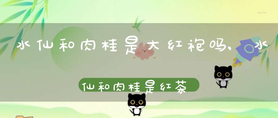 水仙和肉桂是大红袍吗,水仙和肉桂是红茶吗
